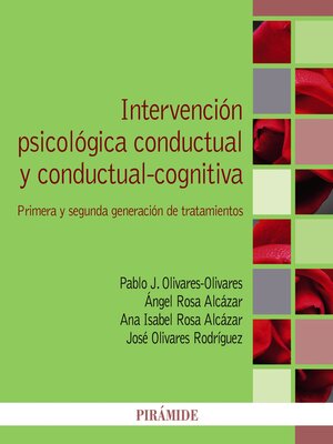 cover image of Intervención psicológica conductual y conductual-cognitiva